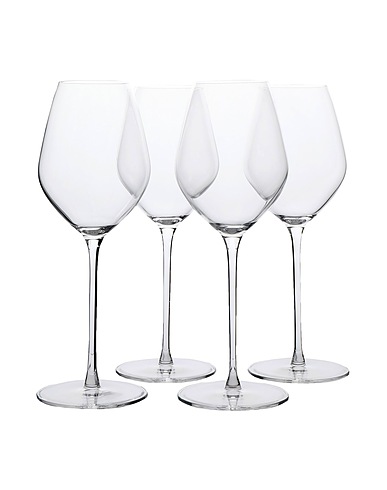 LSA Bicchieri e Brocche Borough Champagne Tulip Glass 285ml set of 4
 Trasparente Vetro