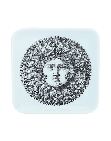 FORNASETTI Small object for Home SOLE BIANCO
 White 100% Porcelain