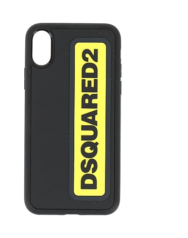 DSQUARED2 Tech gadget  Black 50% Polycarbonate, 50% Polyurethane