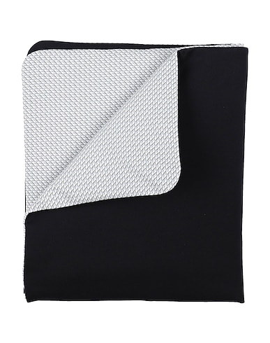 EMPORIO ARMANI Baby blanket Navy blue 100% Cotton