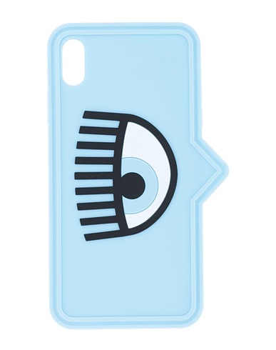 CHIARA FERRAGNI Tech gadget  Sky blue Rubber