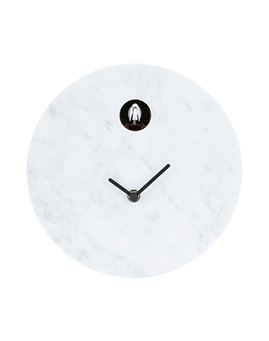 DOMENICONI Clocks CIONI White Marble, Birch