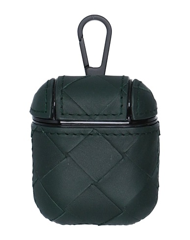 BOTTEGA VENETA Tech gadget  Dark green Leather