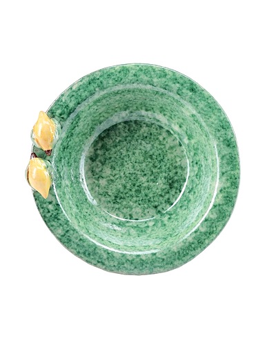 CERAMICHE ALESSI Piatti CENTERPIECE 2 LEMONS 
 Verde Ceramica