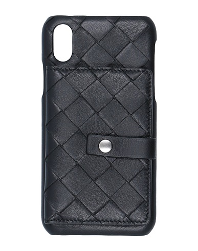 BOTTEGA VENETA Tech gadget  Black Leather