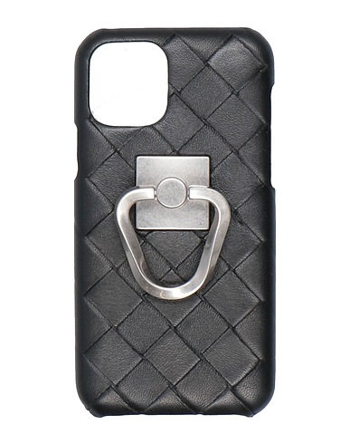BOTTEGA VENETA Tech gadget  Black Leather