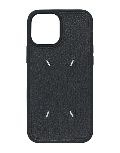 MAISON MARGIELA Tech gadget  Black 100% Deerskin, Plastic