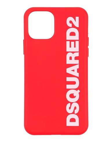 DSQUARED2 Phone covers e sleeves Rosso 100% Poliuretano termoplastico