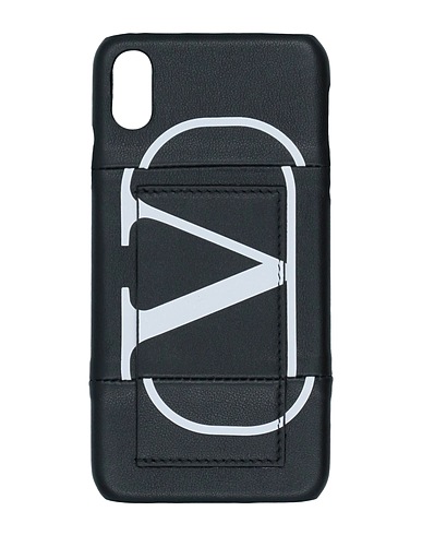 VALENTINO GARAVANI Tech gadget  Black Leather