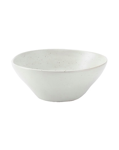 FERM LIVING Accessoire pour la table FLOW BOWL 
 Gris clair Porcelaine
