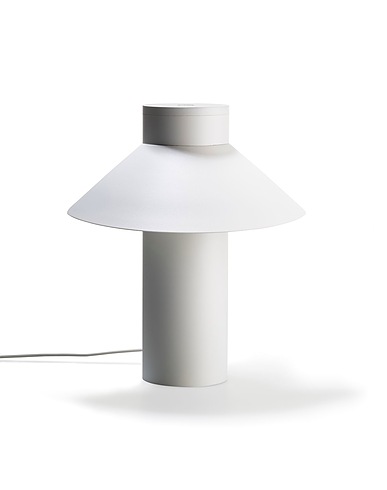 KARAKTER Table lamp RISCIO
 White Steel