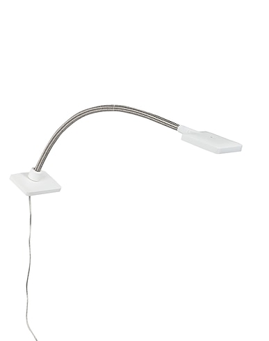 FLOS Lampe murale MINI KELVIN FLEX W EU/UL/GB BCO  Blanc Acier, Méthacrylate