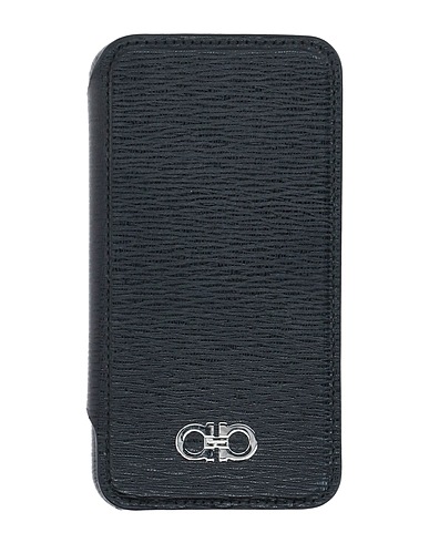 FERRAGAMO Tech gadget  Black Calfskin