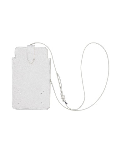 MAISON MARGIELA Tech gadget  Ivory 100% Bovine leather, Zinc, Aluminum, Copper, Brass