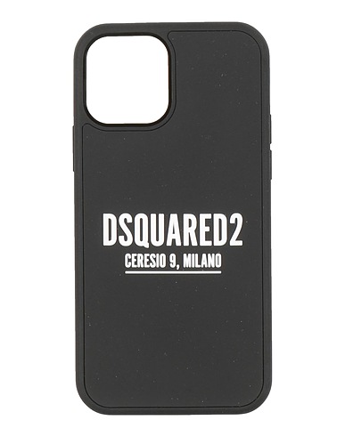 DSQUARED2 Tech gadget  Black 40% Polycarbonate, 40% PVC - Polyvinyl chloride, 20% Thermoplastic polyurethane