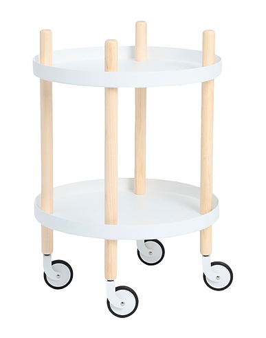 NORMANN COPENHAGEN Άλλο έπιπλο BLOCK TABLE
 Λευκό Ξύλο φράξου, Ατσάλι