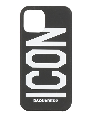 DSQUARED2 Tech gadget  Black 35% Silicone, 35% Polycarbonate, 30% Synthetic fibers