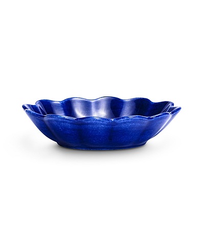 MATEUS Table accessory  OYSTER Bowl 18x16cm / 40 cl 
 Blue 100% Ceramic