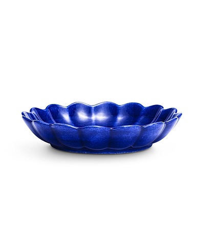 MATEUS Plates  OYSTER Bowl 24cm/90cl 
 Blue 100% Ceramic