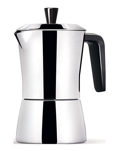 GIANNINI Coffee pot or tea pot Black Stainless Steel