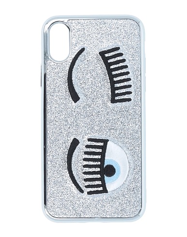 CHIARA FERRAGNI Tech gadget  Light grey Rubber