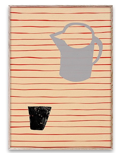 PAPER COLLECTIVE Painting or print SDO 06 - 30X40 Sand 100% Paper
