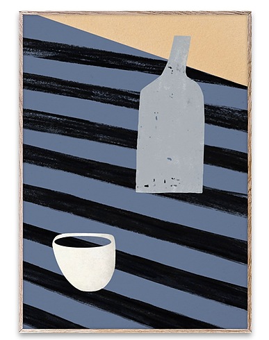 PAPER COLLECTIVE Painting or print SDO 05 - 30X40 Pastel blue 100% Paper