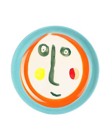 SERAX Assiettes PLATE FEAST EXTRA SMALL - SET OF 4
 Orange 100% Grès