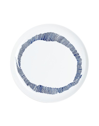 SERAX Πιάτα PLATE FEAST LARGE - SET OF 2
 Λευκό 100% Ψαμμάργιλος