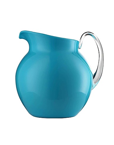MARIO LUCA GIUSTI Ποτήρι και Κανάτα Mario Luca Giusti Palla Jug Enamel Γαλάζιο Ακρυλικό