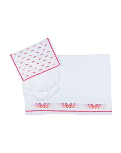 AMORE IS ME! Baby bed sheet White 100% Cotton