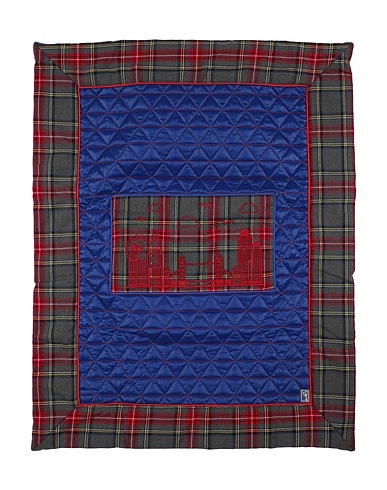 AMORE IS ME! Baby blanket Blue Nylon