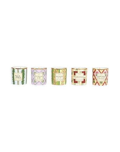 RICHARD GINORI Candle  LUCHINO - set of 5 scented mini candles
 (-) Porcelain
