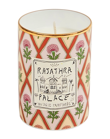 RICHARD GINORI 양초 RAJATHRA PALACE - scented regular candle gr 320
 라이트 핑크 자기, 내추럴 왁스