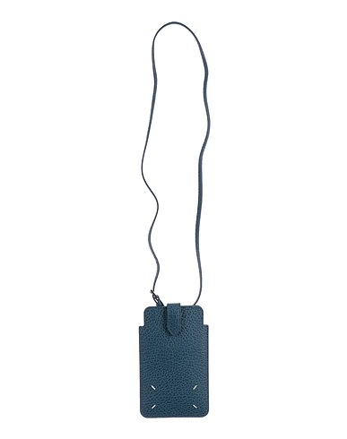 MAISON MARGIELA Tech gadget  Slate blue 100% Cow leather