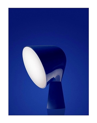 FOSCARINI Επιτραπέζιο φωτιστικό Foscarini Binic table lamp Σκούρο μπλε της νύχτας ABS - τριπολυμερές ακρυλονιτρίλιο-βουταδιένιο-στυρ