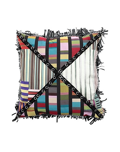 MISSONI HOME Pillow or pillow case Green 80% Polyester, 14% Cotton, 6% Acrylic