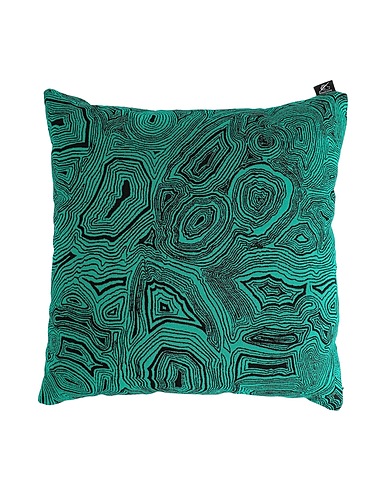 FORNASETTI Μαξιλάρι και μαξιλαροθήκη OUTDOOR CUSHION 40X40 CM MALACHITE NERO/VERDE
 Πράσινο 100% Ακρυλικό