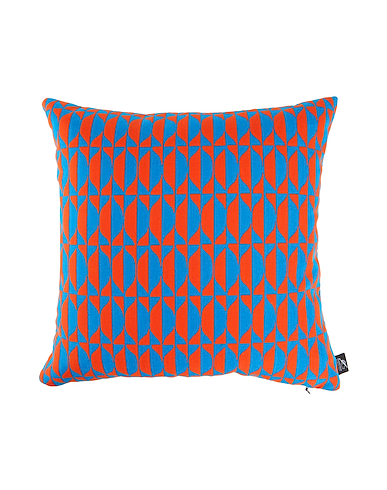 FORNASETTI Μαξιλάρι και μαξιλαροθήκη OUTDOOR CUSHION  40X40 CM LOSANGHE 
 Πορτοκαλί 100% Ακρυλικό