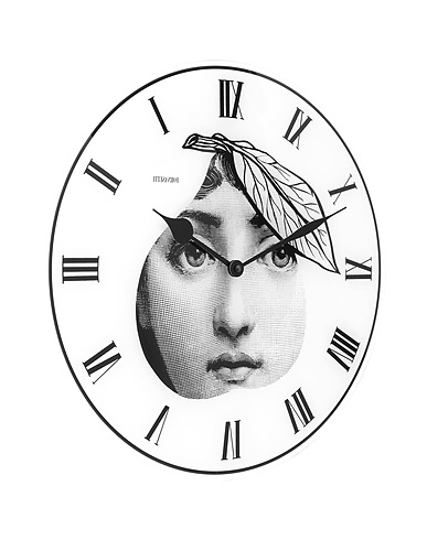 FORNASETTI Clocks WALL CLOCK TEMA E VARIAZIONI N. 24
 White 95% Glass, 4% Plastic, 1% Iron