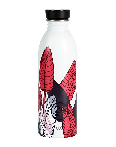 24BOTTLES Glass or pitcher  URBAN 500 PERSIAN SHIELD White Stainless Steel