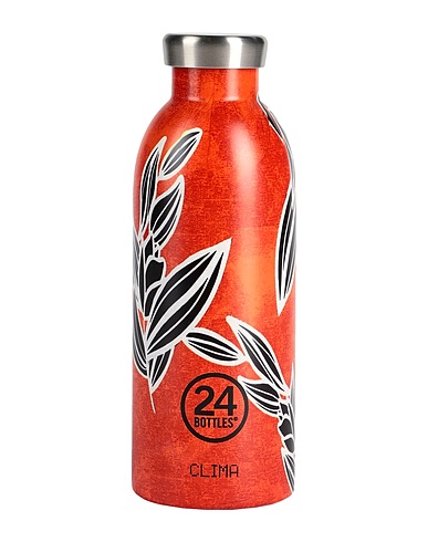 24BOTTLES Glass or pitcher GIFT BOX -RELAX SET - CLIMA 500 ASHANTI BATIK Orange Stainless Steel