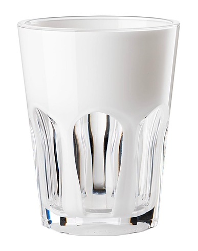 MARIO LUCA GIUSTI Glass or pitcher Mario Luca Giusti Double Face Glass - Set 6 White Acrylic