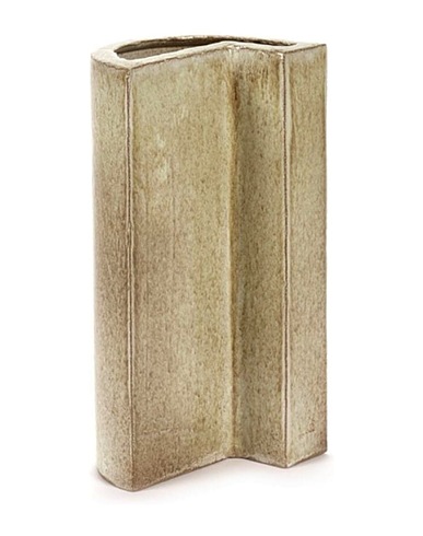 SERAX Vase Serax FCK vase h. 29 cm. glazed beige Beige Stoneware