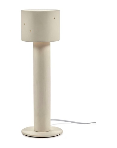 SERAX Επιτραπέζιο φωτιστικό Serax Terres De Rêves Clara 01 table lamp h. 39 cm. Λευκό Ψαμμάργιλος