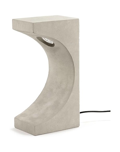 SERAX Επιτραπέζιο φωτιστικό Serax Tangent table lamp concrete Ανοιχτό γκρι Τσιμέντο