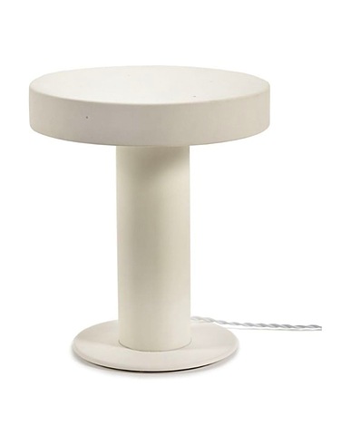 SERAX Επιτραπέζιο φωτιστικό Serax Terres De Rêves Clara 03 table lamp h. 34.5 cm. Λευκό Ψαμμάργιλος