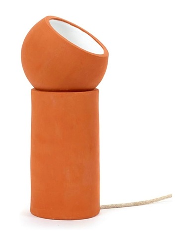 SERAX Επιδαπέδιο φωτιστικό Serax Terra light floor lamp h. 39 cm. Κόκκινο του τούβλου Πηλός Terracotta