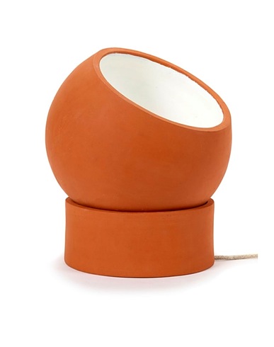 SERAX Επιδαπέδιο φωτιστικό Serax Terra light floor lamp h. 36 cm. Κόκκινο του τούβλου Πηλός Terracotta
