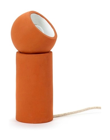 SERAX Επιδαπέδιο φωτιστικό Serax Terra light floor lamp h. 29 cm. Κόκκινο του τούβλου Πηλός Terracotta
